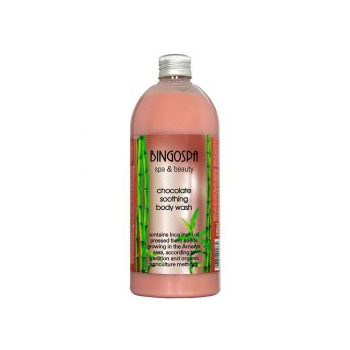BINGOSPA SPA&BEAUTY Czekoladowy krem pod prysznic z olejkiem Incha Inchi 500ml  